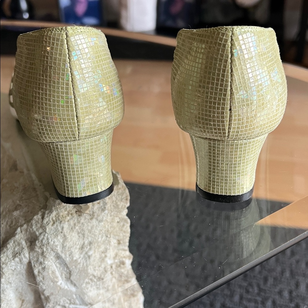 Elegant light green Women's Shoes - Picture 4 of 5